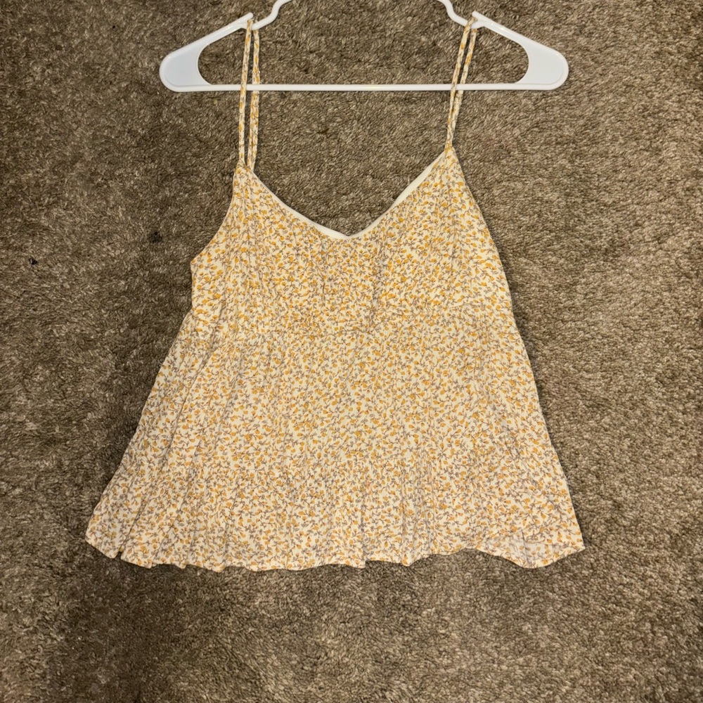 Floral tank top